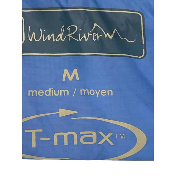 Wind River Quilted Puffer Vest T-Max Blue Athleisure Layering M - Picture 3 of 7